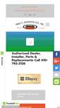 Mobile Screenshot of garagedoorsmaryland.net